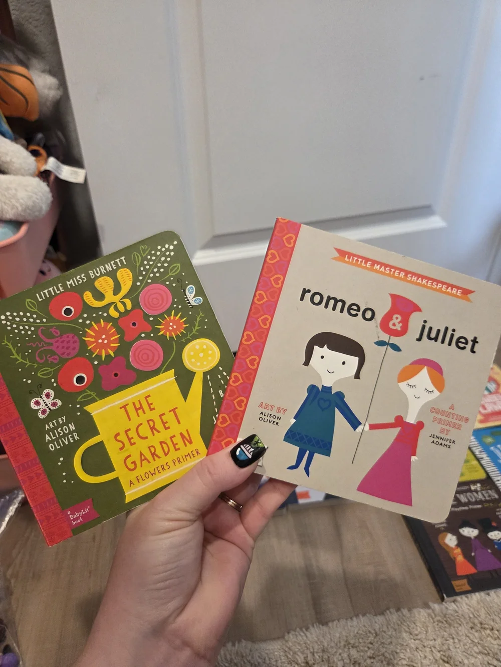 11 BabyLit board books, a series designed to introduce classic literature